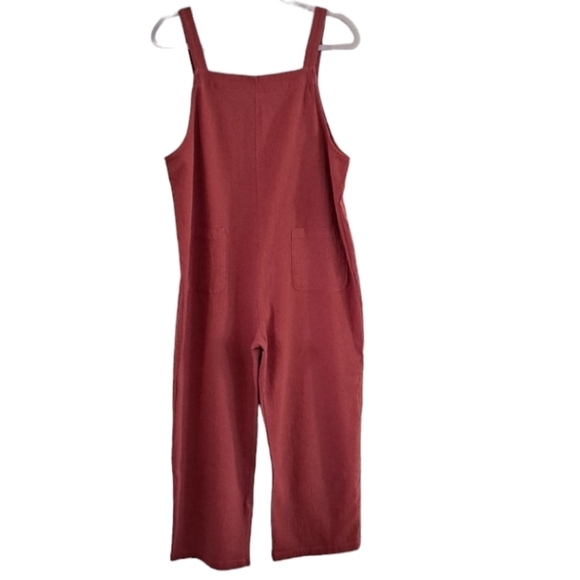 [Shein] Overall Jumpsuit Color Mauve Size Large - Picture 2 of 6